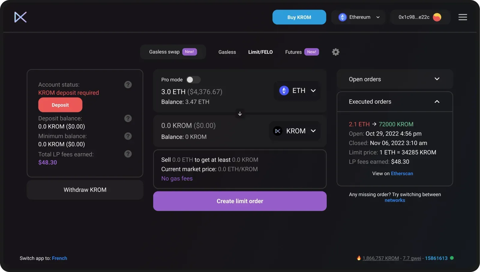 Kromatika Finance project image 