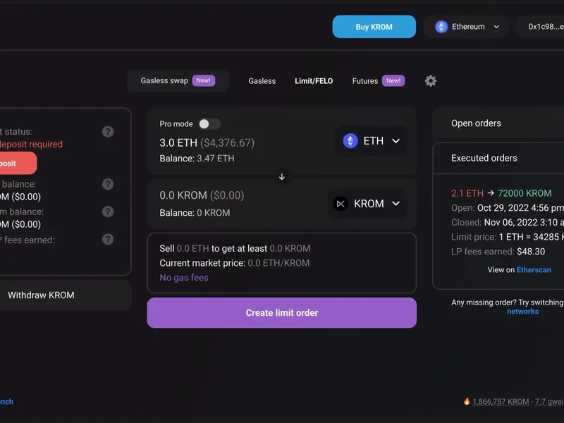 Kromatika Finance project image